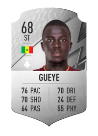 Lamine Gueye Rare 68 OVR