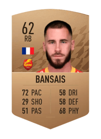 Damon Bansais Common 62 OVR