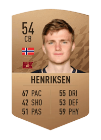 Sebastian S. Henriksen Common 54 OVR