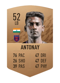 Hendry Antonay Common 52 OVR