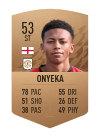 Tyreece Onyeka Common 53 OVR