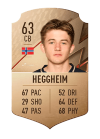 Henrik Heggheim Rare 63 OVR