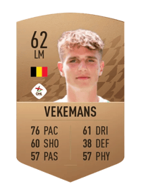 Daan Vekemans Common 62 OVR
