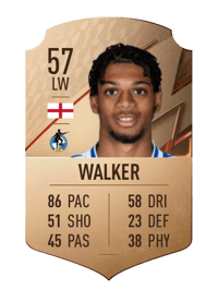 Zain Walker Rare 57 OVR