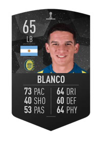 Lautaro Blanco CONMEBOL SUDAMERICANA 65 OVR