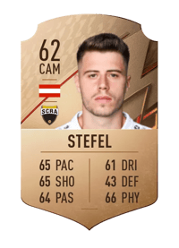 Mario Stefel Rare 62 OVR