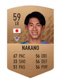 Shinya Nakano Common 59 OVR