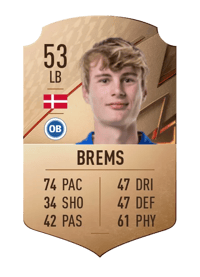 Mathias Brems Rare 53 OVR
