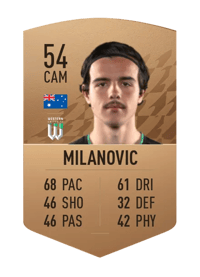 Nicholas Milanovic Common 54 OVR