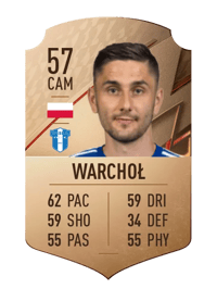 Damian Warchoł Rare 57 OVR