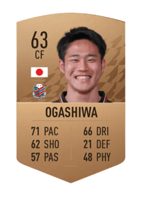 Tsuyoshi Ogashiwa Common 63 OVR