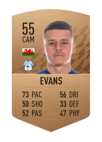 Kieron Evans Common 55 OVR