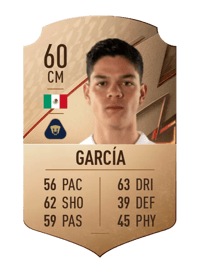 Amaury García Rare 60 OVR