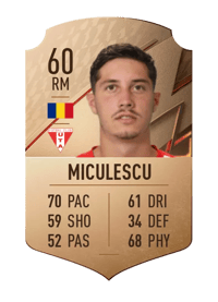 David Miculescu Rare 60 OVR