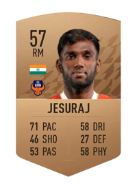Romario Jesuraj Common 57 OVR
