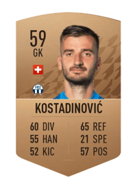 Živko Kostadinović Common 59 OVR