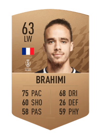 Billal Brahimi Common 63 OVR