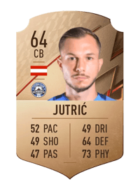 Mladen Jutrić Rare 64 OVR