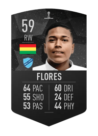 Luis Ángel Flores CONMEBOL SUDAMERICANA 59 OVR