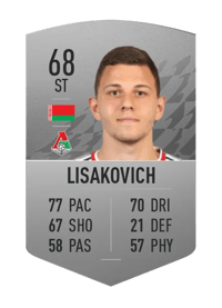 Vitaliy Lisakovich Common 68 OVR