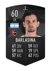 Williams Barlasina CONMEBOL SUDAMERICANA 60 OVR