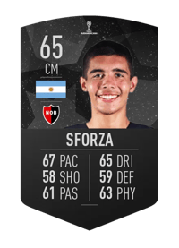 Juan Sforza CONMEBOL SUDAMERICANA 65 OVR
