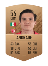 Alejandro Andrade Common 56 OVR