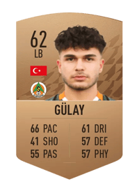 Ahmet Gülay Common 62 OVR