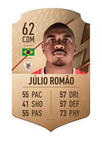 Júlio Romão Rare 62 OVR