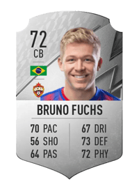 Bruno Fuchs Rare 72 OVR