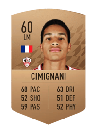 Yanis Cimignani Common 60 OVR