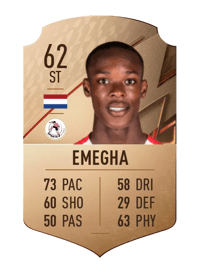 Emanuel Emegha Rare 62 OVR