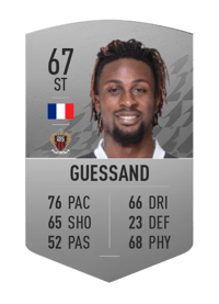 Evann Guessand Common 67 OVR