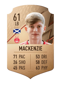 Jack MacKenzie Rare 61 OVR
