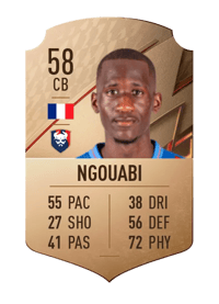 Jason Ngouabi Rare 58 OVR