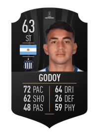 Matías Godoy CONMEBOL LIBERTADORES 63 OVR