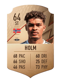 Noah Holm Rare 64 OVR