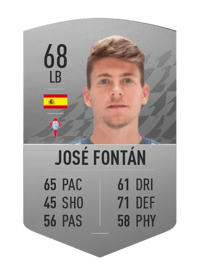 José Fontán Common 68 OVR