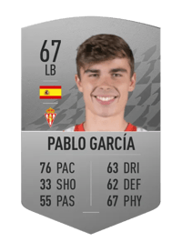 Pablo García Common 67 OVR