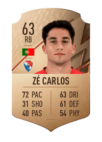 Zé Carlos Rare 63 OVR