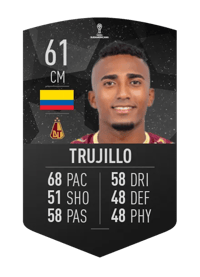 Cristian Trujillo CONMEBOL SUDAMERICANA 61 OVR