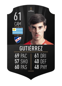 Juan Manuel Gutiérrez CONMEBOL LIBERTADORES 61 OVR