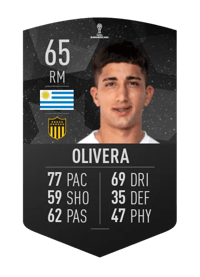 Cristian Olivera CONMEBOL SUDAMERICANA 65 OVR
