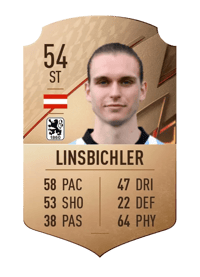 Tim Linsbichler Rare 54 OVR