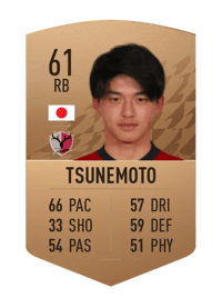 Keigo Tsunemoto Common 61 OVR