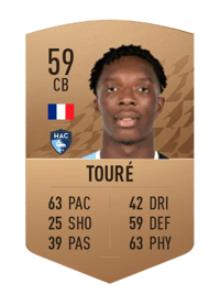 Isaak Touré Common 59 OVR