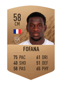 Mamadou Fofana Common 58 OVR