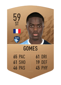 Ylan Gomes Common 59 OVR