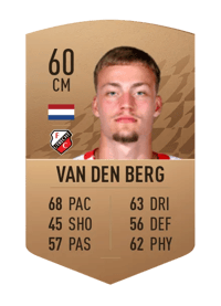 Davy van den Berg Common 60 OVR
