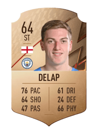 Liam Delap Rare 64 OVR